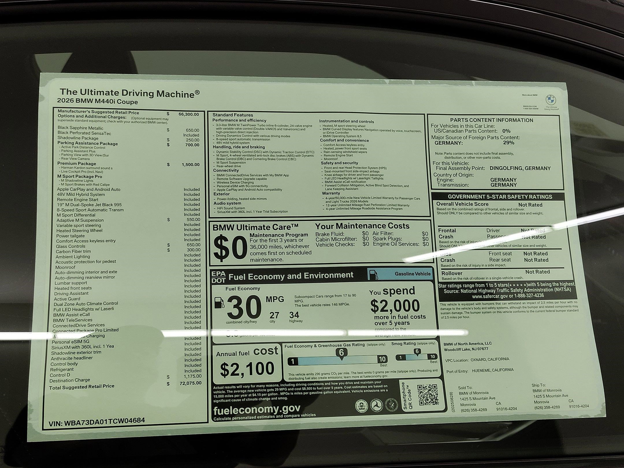 New 2026 BMW M440i Coupe w/ Premium Package image 27