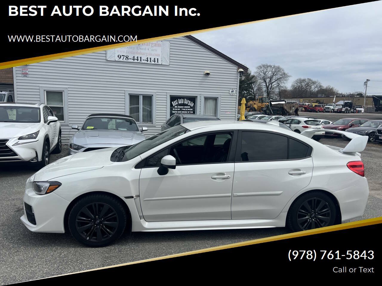 Used 2017 Subaru WRX AWD/4WD image 1