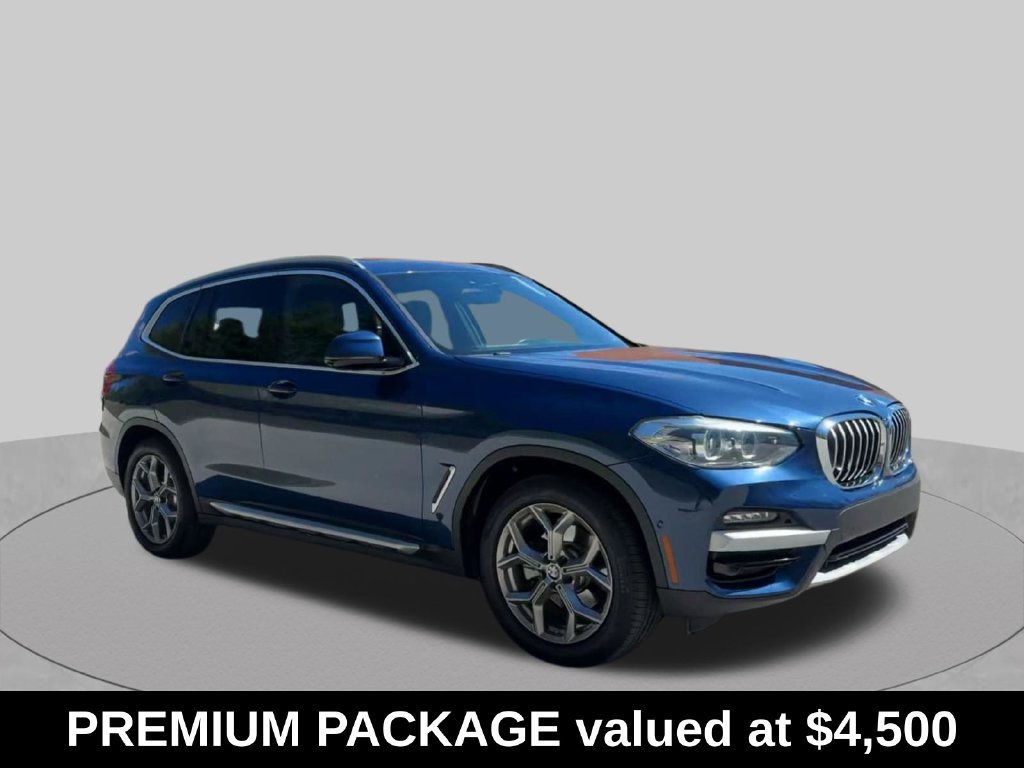 Used 2021 BMW X3 xDrive30i w/ Premium Package AWD/4WD image 2