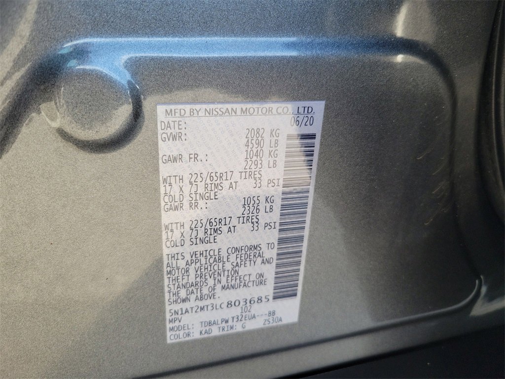 Used 2020 Nissan Rogue S image 31