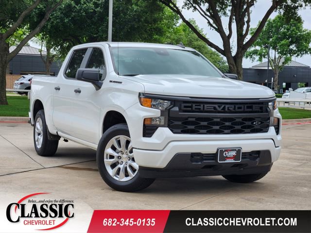 Used 2024 Chevrolet Silverado 1500 Custom w/ LPO, Dark Essentials Package RWD image 1