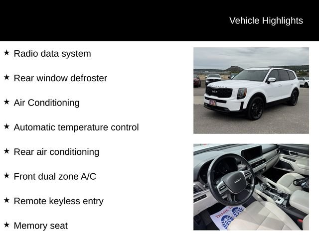 Used 2022 Kia Telluride SX w/ Nightfall Edition Package AWD/4WD image 15