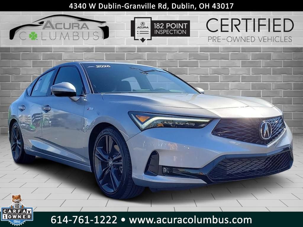 Certified 2025 Acura Integra A-Spec