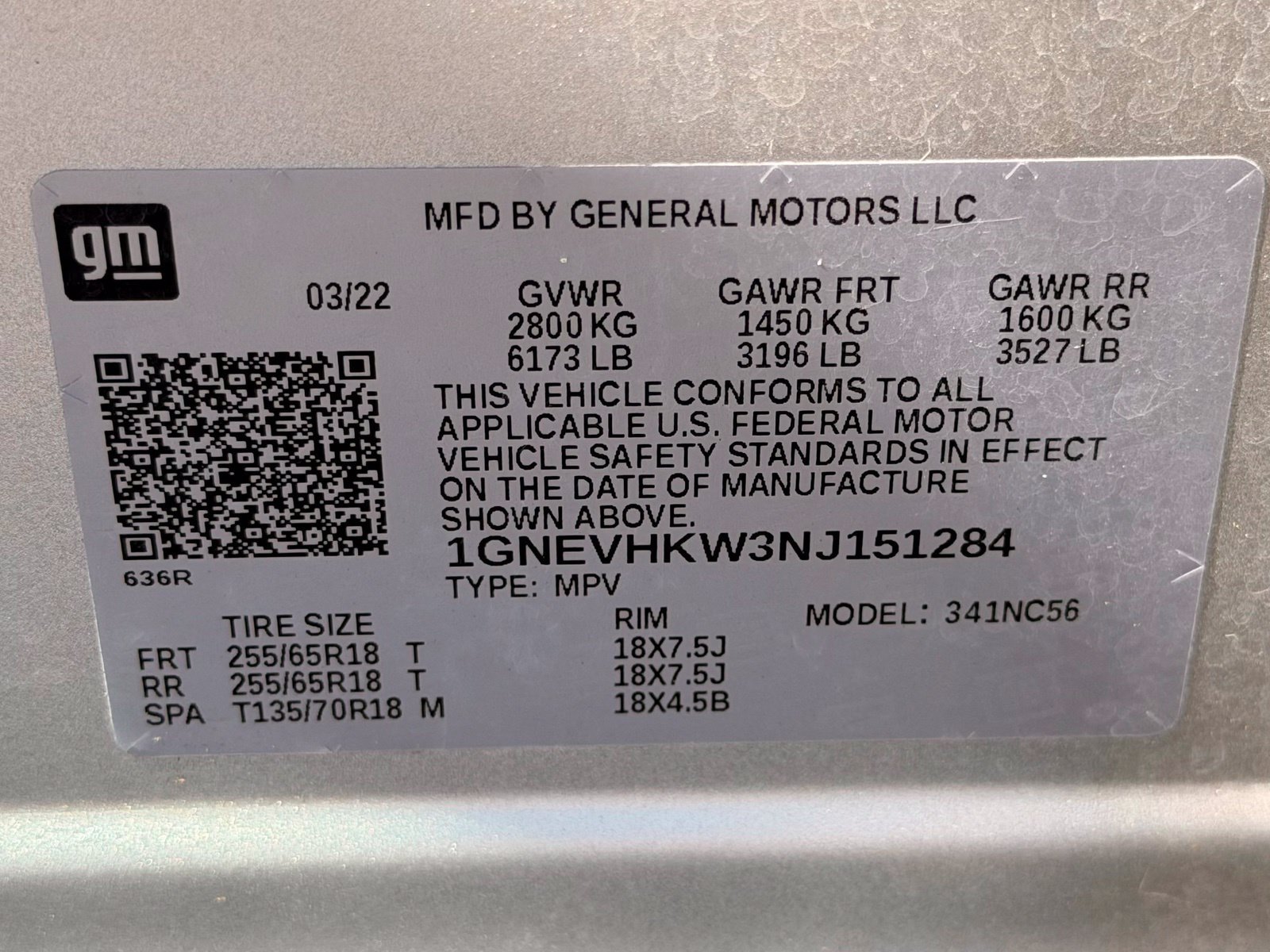 Used 2022 Chevrolet Traverse LT AWD/4WD image 49