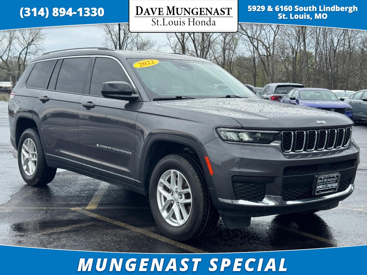 Used 2022 Jeep Grand Cherokee L Laredo w/ Luxury Tech Group I