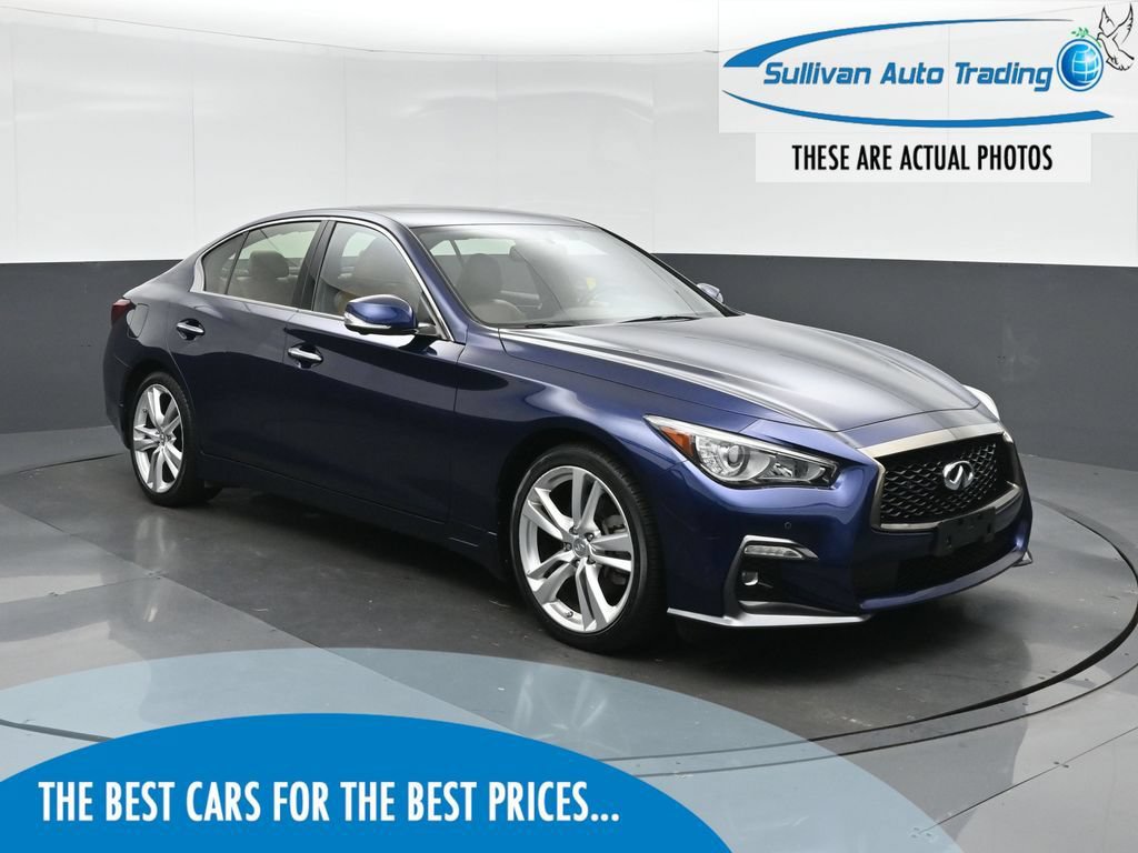 Used 2021 INFINITI Q50 Signature Edition w/ Cargo Package