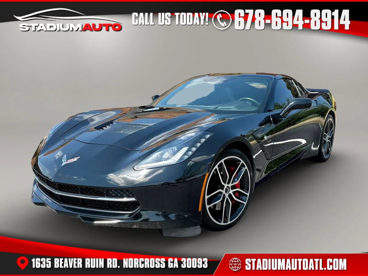 Used 2015 Chevrolet Corvette Stingray Coupe w/ 2LT Preferred Equipment Group RWD image 1