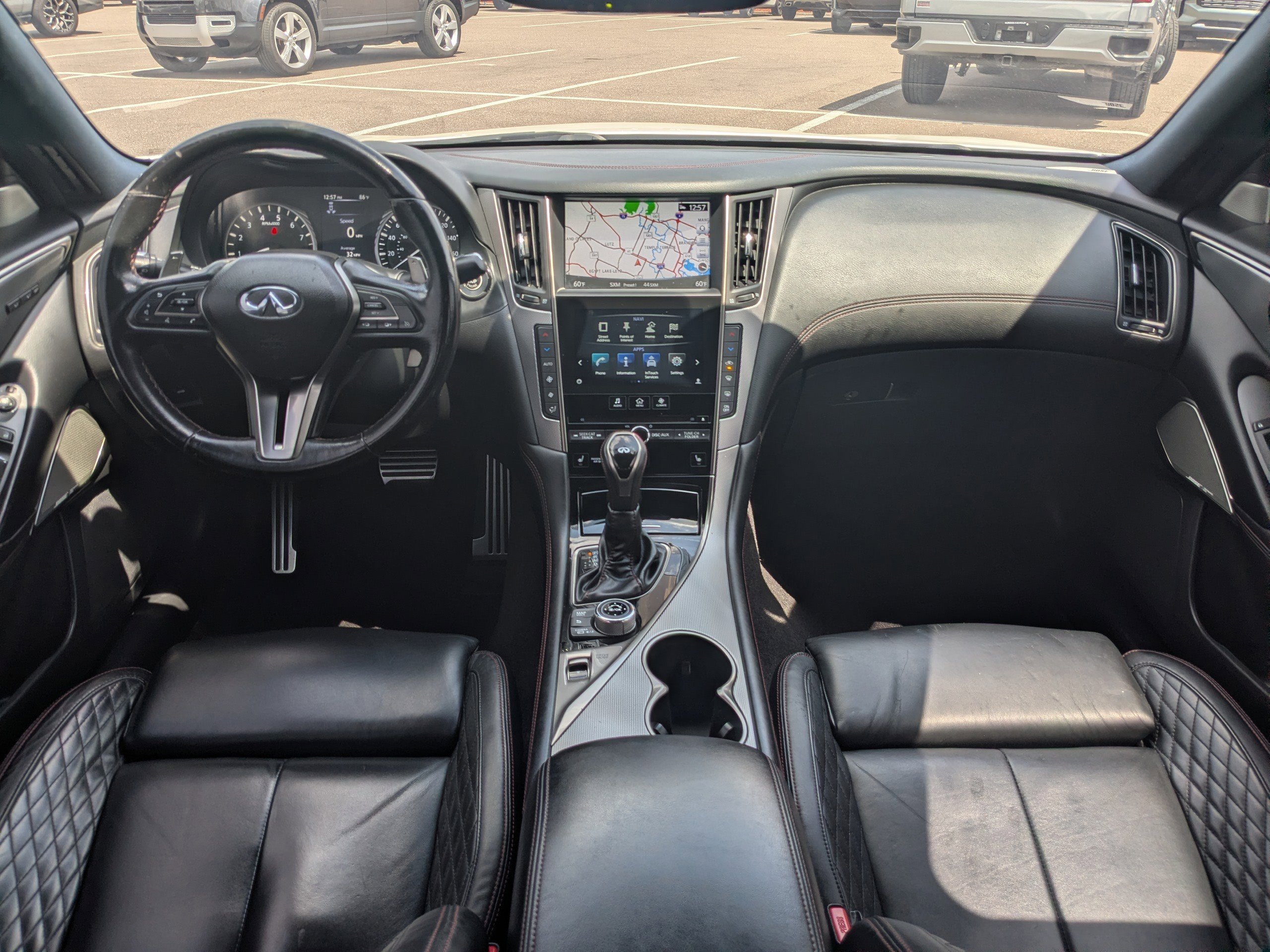 Used 2018 INFINITI Q50 Red Sport 400 w/ Sensory Package (Sport) image 14