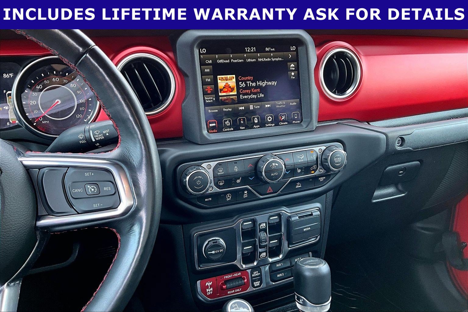Used 2022 Jeep Gladiator Rubicon w/ LED Lighting Group AWD/4WD image 6