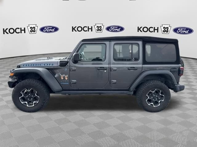 Used 2021 Jeep Wrangler Unlimited Rubicon 4xe w/ Cold Weather Group image 4