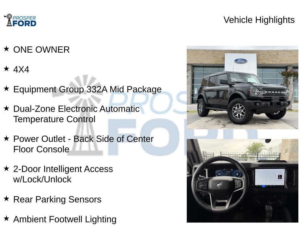 Used 2025 Ford Bronco Badlands AWD/4WD image 5