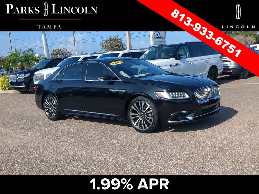 Certified 2019 Lincoln Continental Reserve