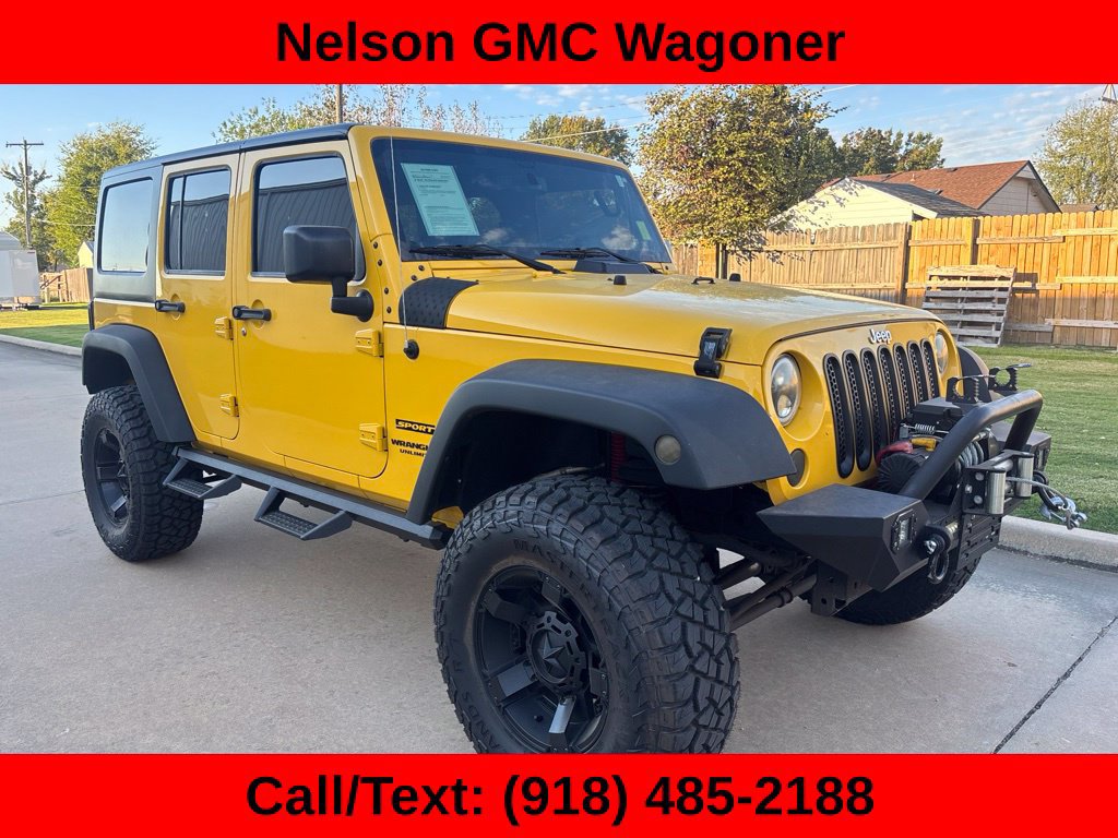 Used 2015 Jeep Wrangler Unlimited Sport w/ Quick Order Package 24S AWD/4WD image 3