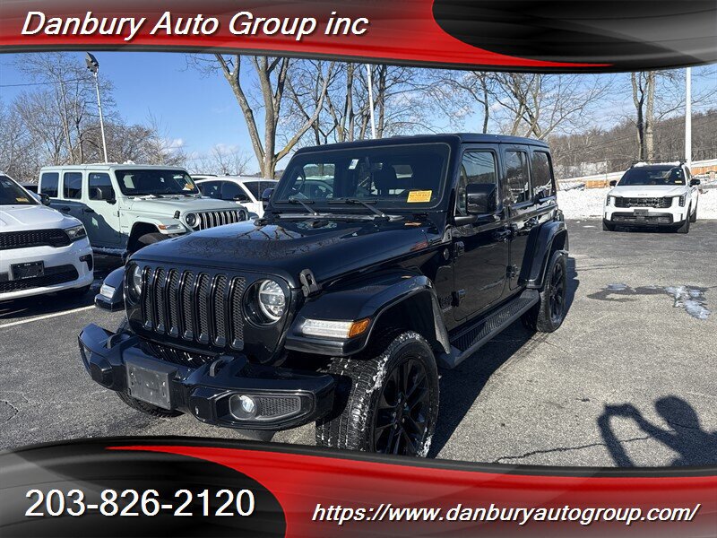 Used 2021 Jeep Wrangler Unlimited Sahara AWD/4WD image 1