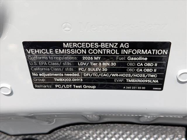 New 2026 Mercedes-Benz CLA 250 image 30