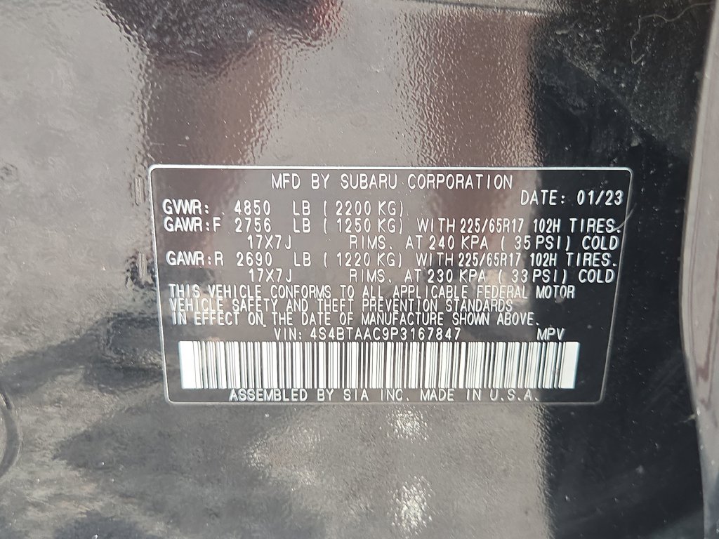 Certified 2023 Subaru Outback AWD/4WD image 40
