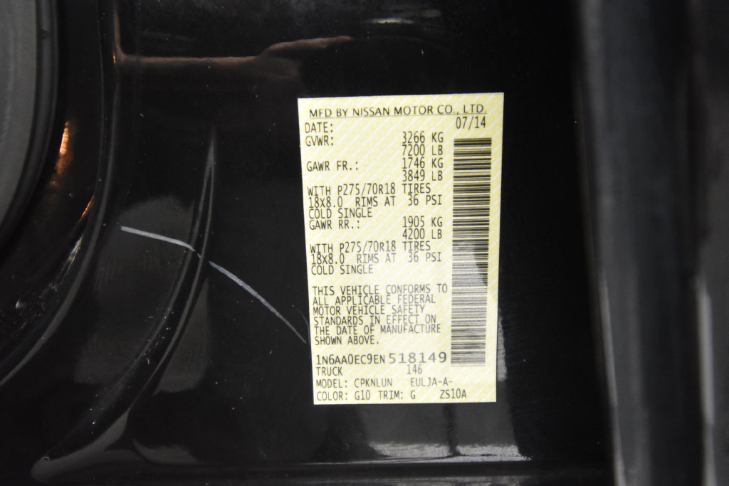 Used 2014 Nissan Titan PRO-4X AWD/4WD image 22