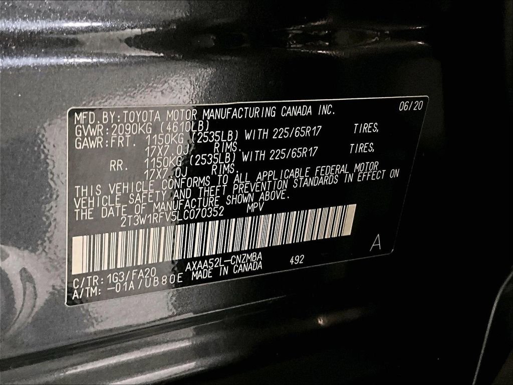 Used 2020 Toyota RAV4 XLE w/ Convenience Package image 18