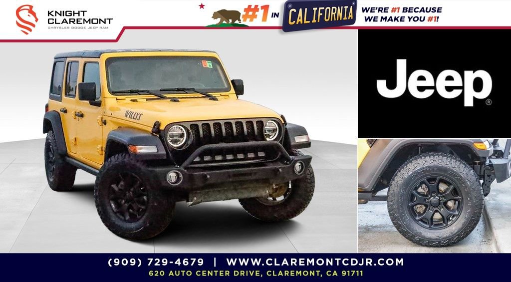 Used 2021 Jeep Wrangler Unlimited Sport