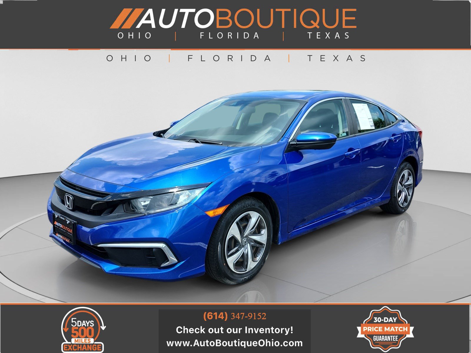 Used 2020 Honda Civic LX image 1