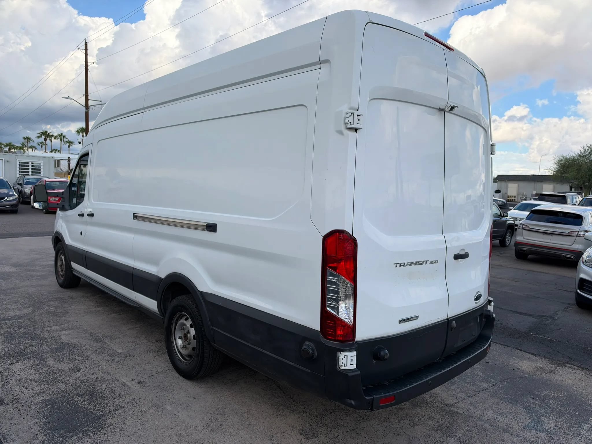 Used 2017 Ford Transit 350 148 High Roof Extended w/ Interior Upgrade Package RWD image 3