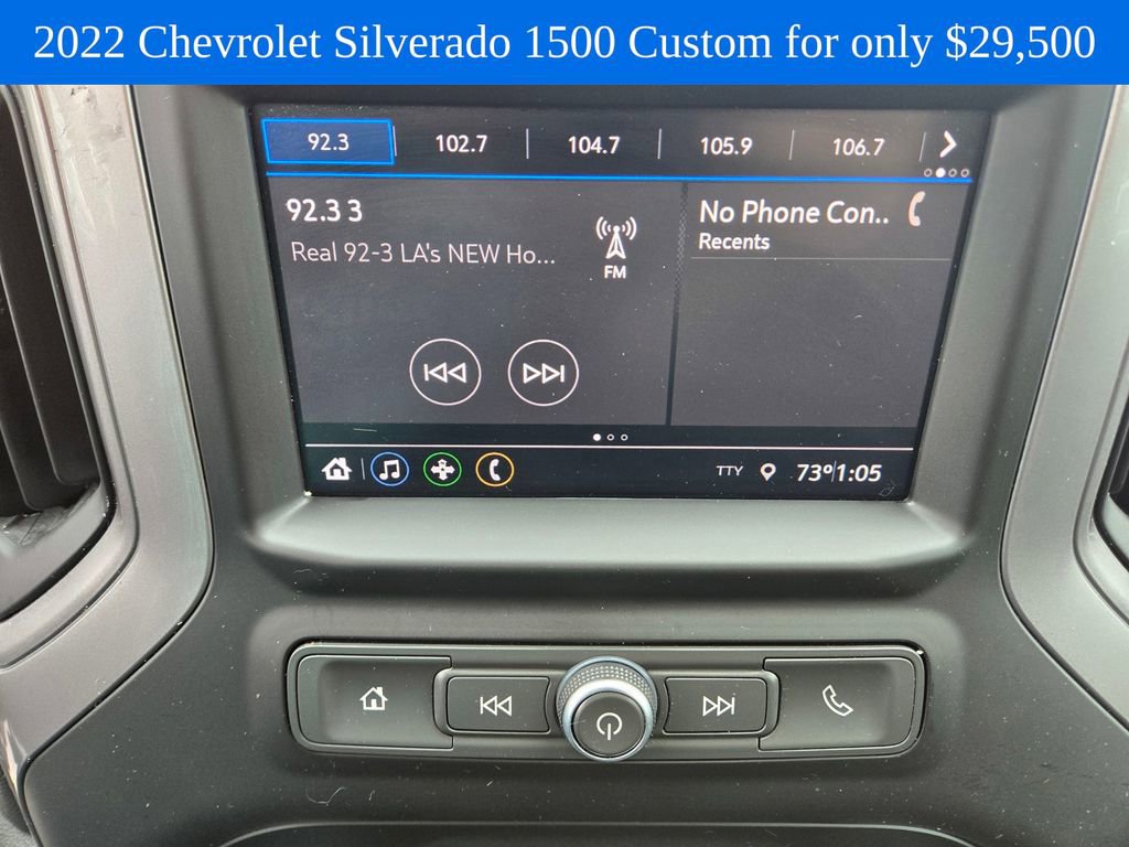Used 2022 Chevrolet Silverado 1500 Custom w/ Safety Confidence Package AWD/4WD image 25