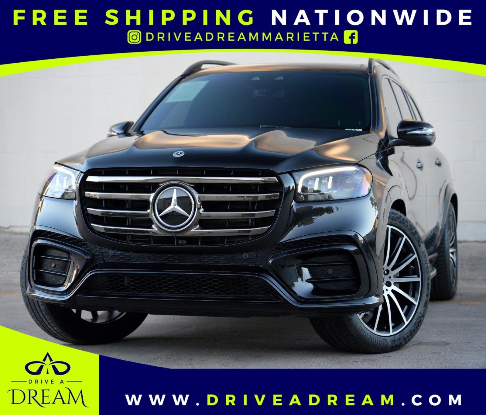 Used 2025 Mercedes-Benz GLS 580 4MATIC image 1