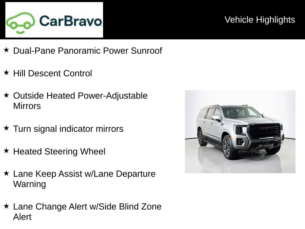Certified 2024 GMC Yukon XL AT4 w/ Technology Package image 9