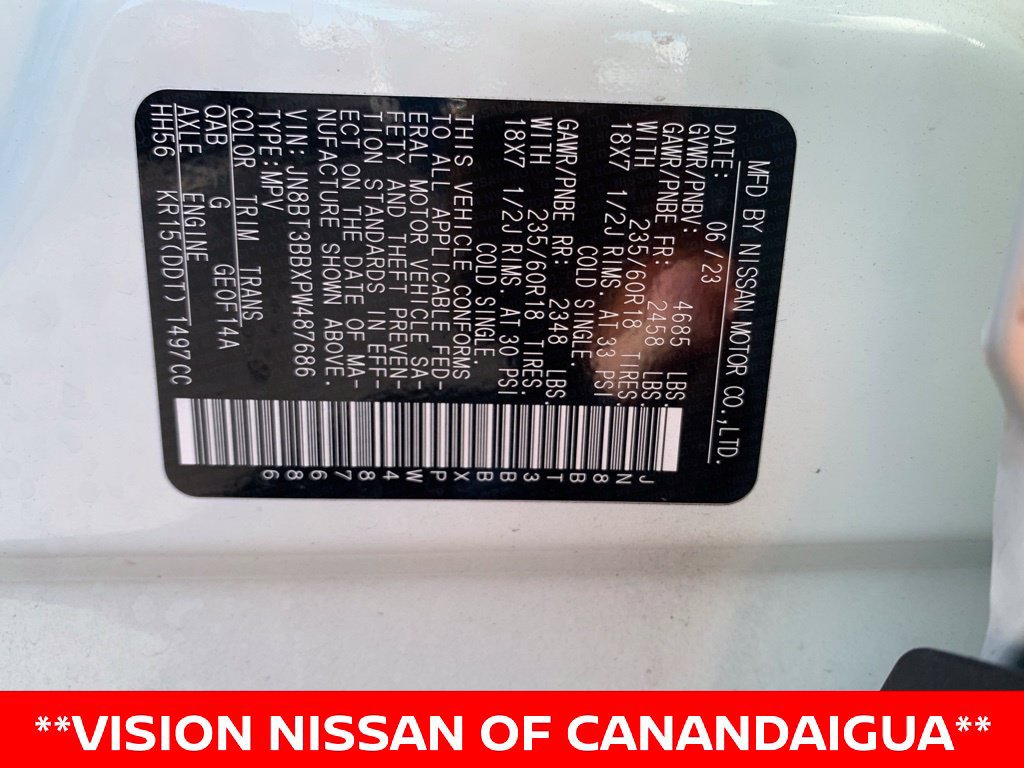 Certified 2023 Nissan Rogue SV AWD/4WD image 7