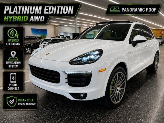 Used 2017 Porsche Cayenne S Platinum w/ Premium Package Plus (Pjy) AWD/4WD video 1