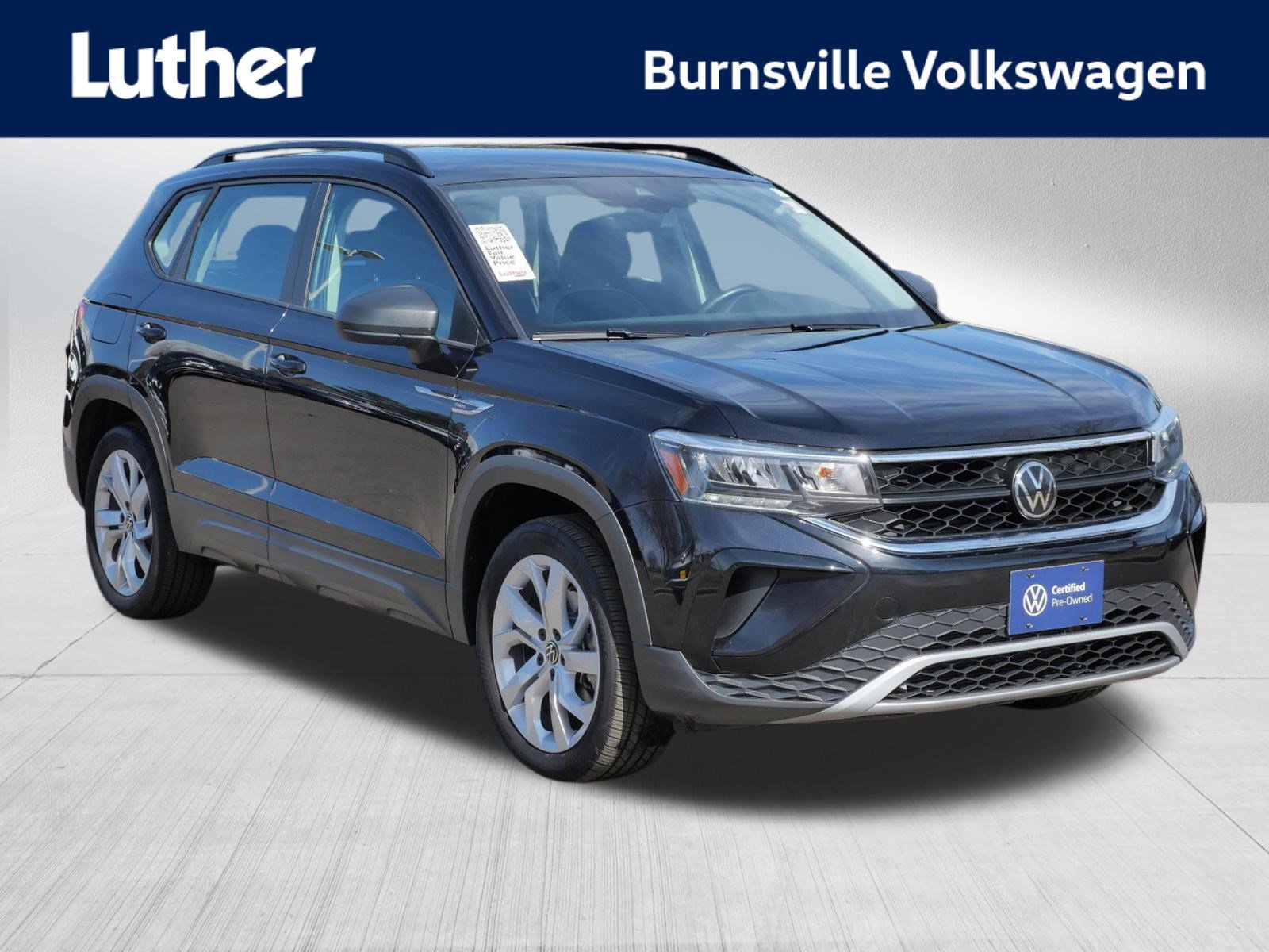 Certified 2023 Volkswagen Taos S w/ IQ Drive S Package image 1