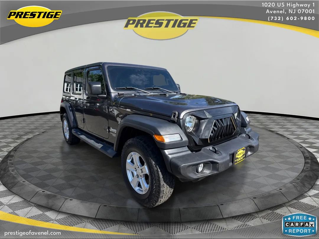 Used 2018 Jeep Wrangler Unlimited Sport S AWD/4WD image 3