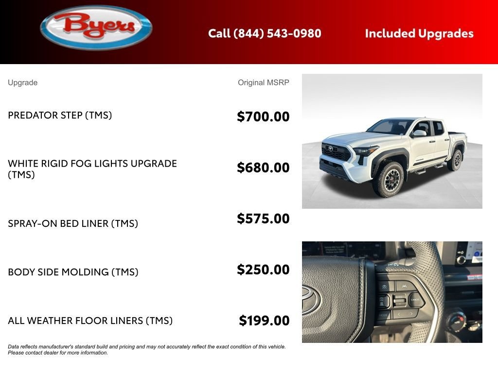 New 2025 Toyota Tacoma TRD Off-Road AWD/4WD image 5
