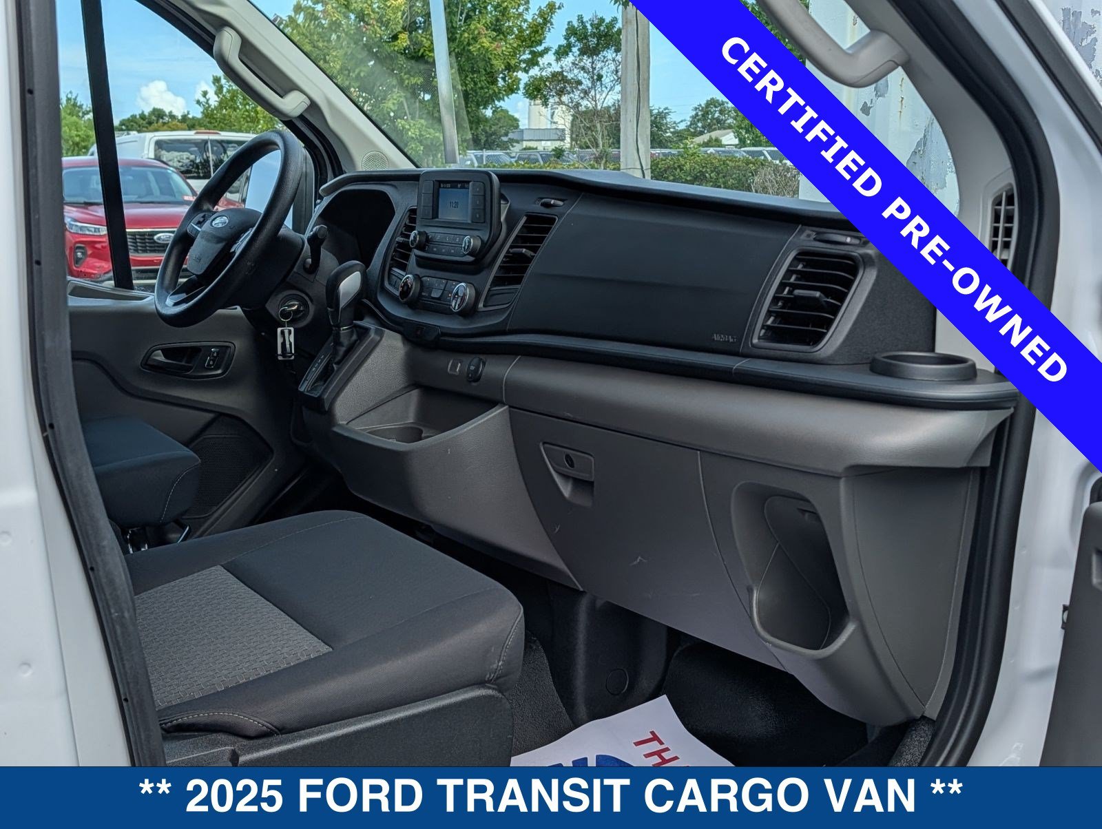 Certified 2025 Ford Transit 250 Low Roof w/ Exterior Upgrade Package RWD image 18