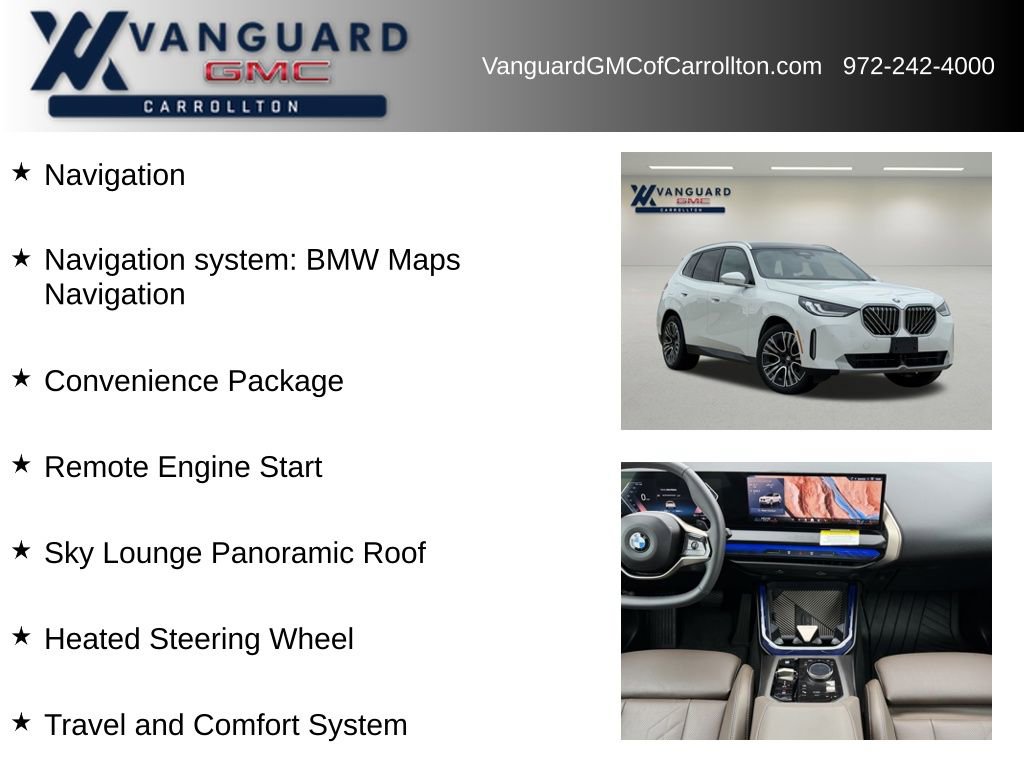 Used 2025 BMW X3 xDrive30i w/ Convenience Package AWD/4WD image 6