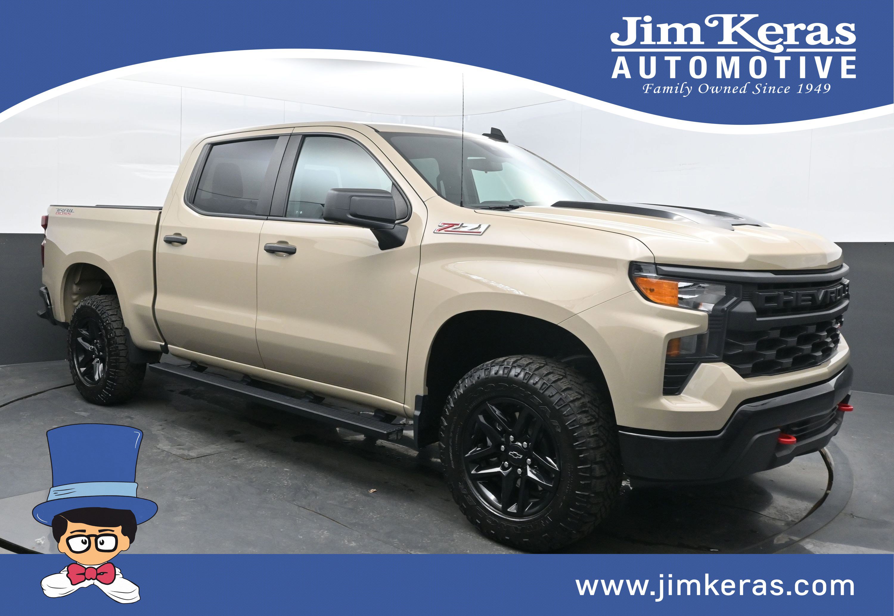 Certified 2022 Chevrolet Silverado 1500 Custom Trail Boss image 1