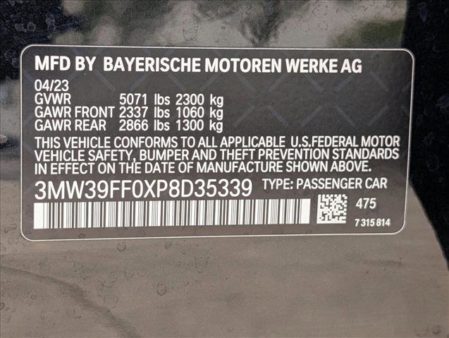 Used 2023 BMW 330e w/ M Sport Package RWD image 20