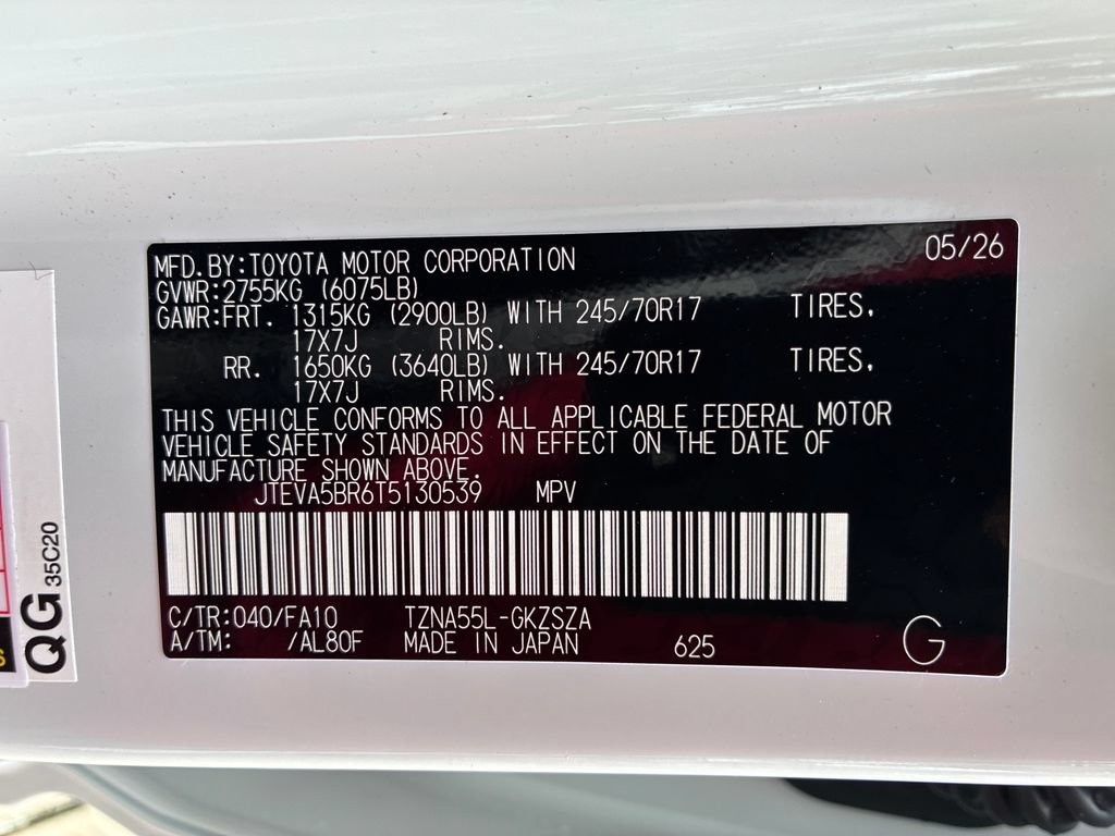 New 2026 Toyota 4Runner SR5 AWD/4WD image 49
