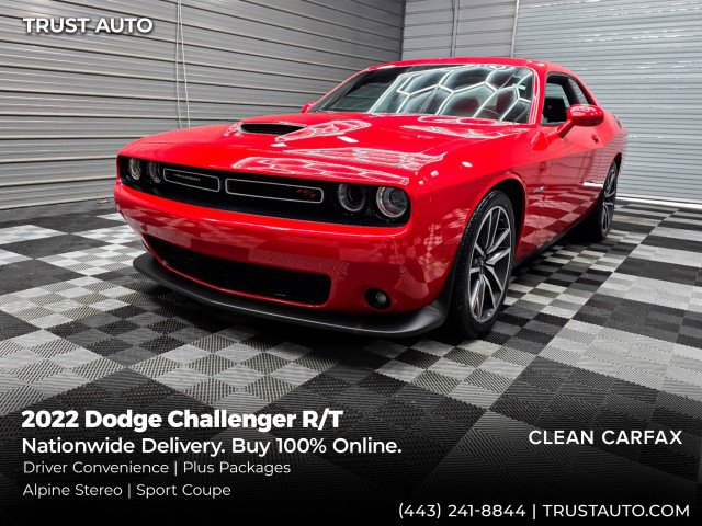 Used 2022 Dodge Challenger R/T w/ Plus Package