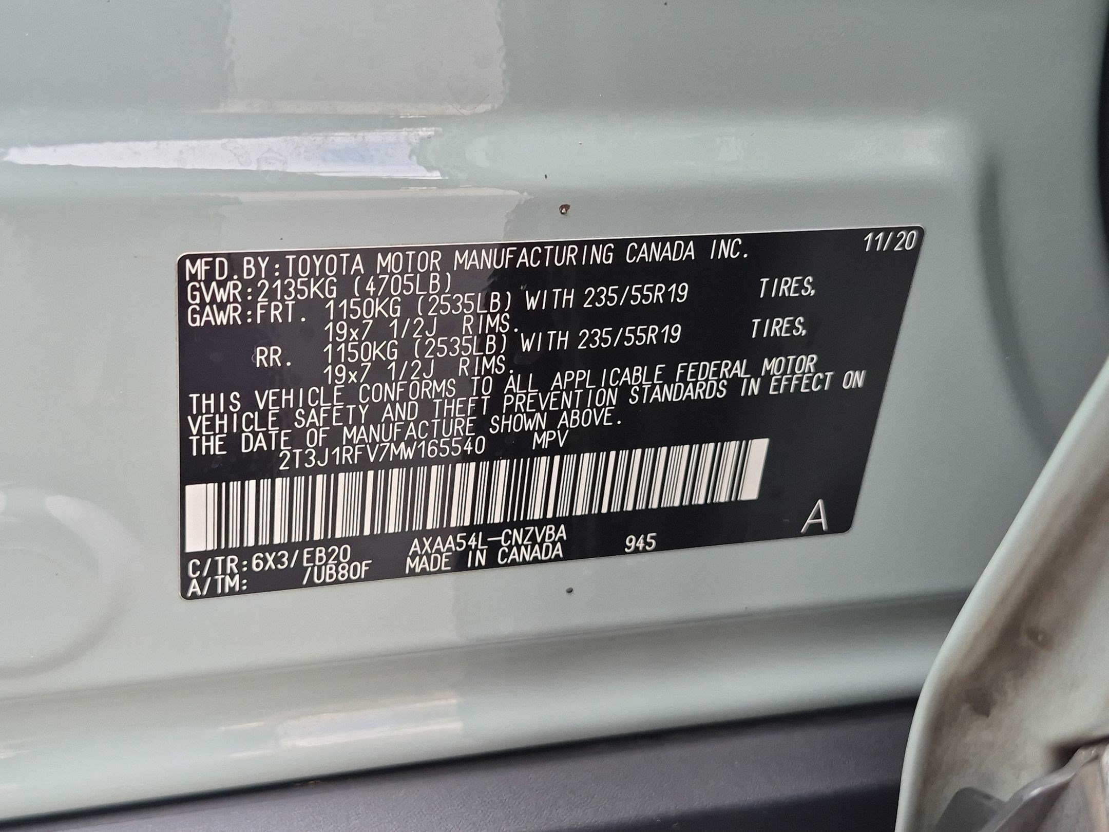 Used 2021 Toyota RAV4 Adventure AWD/4WD image 33
