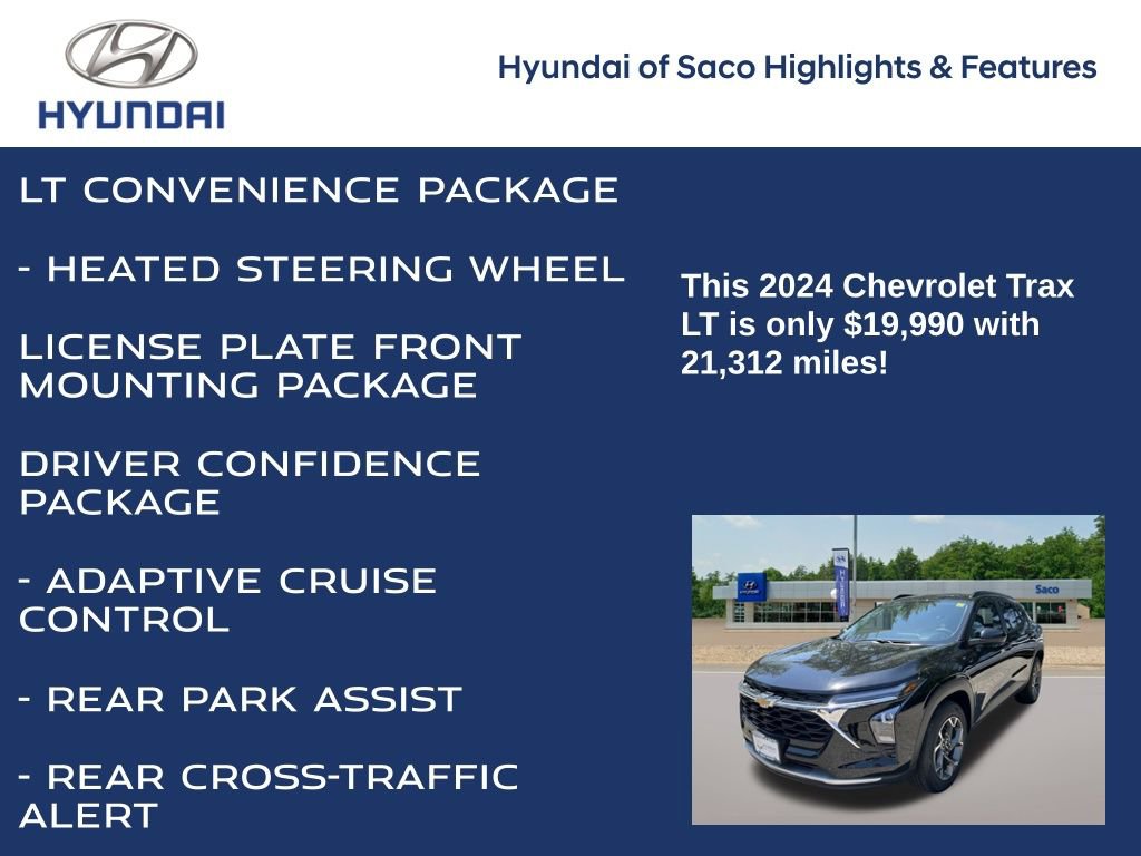 Used 2024 Chevrolet Trax LT w/ Driver Confidence Package image 8