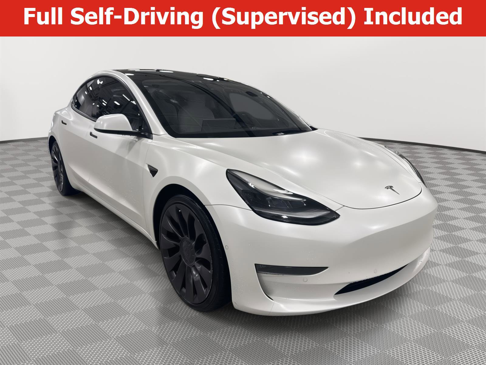 Used 2021 Tesla Model 3 Performance AWD/4WD image 1