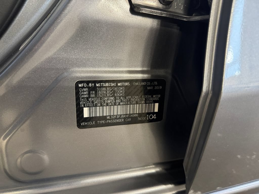 Used 2019 Mitsubishi Mirage G4 ES FWD image 31