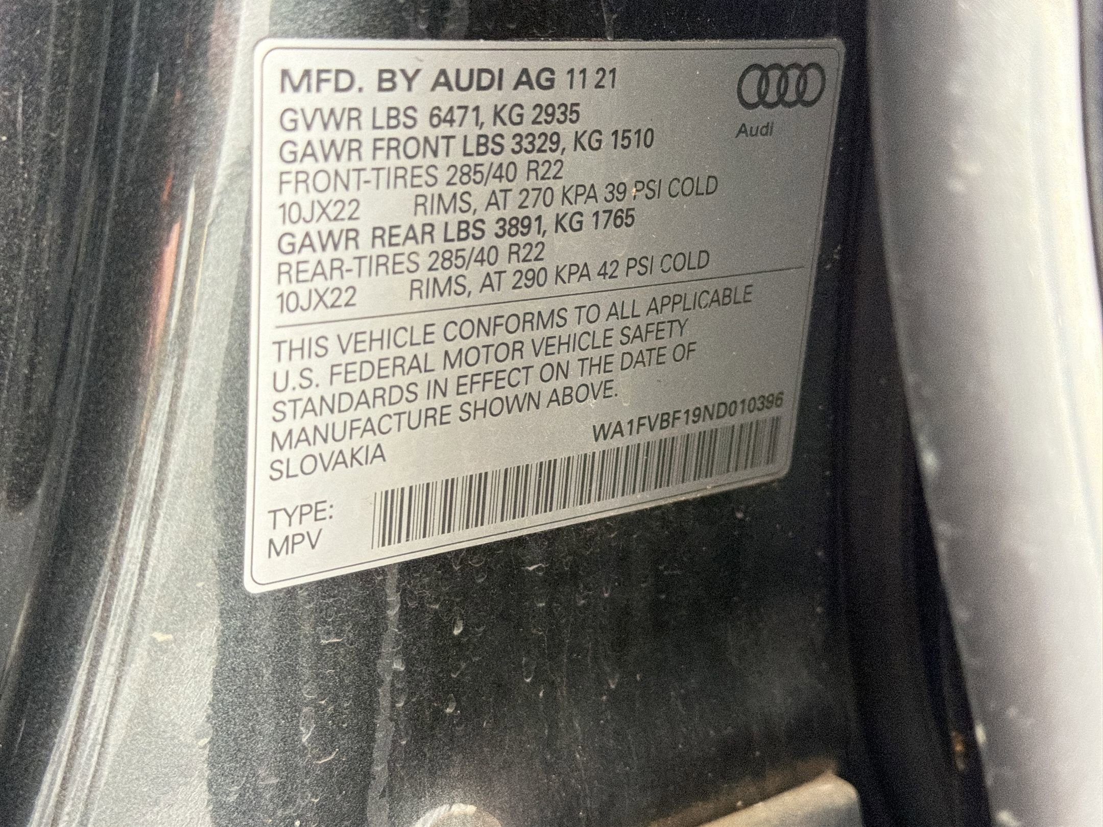 Used 2022 Audi Q8 Prestige image 21