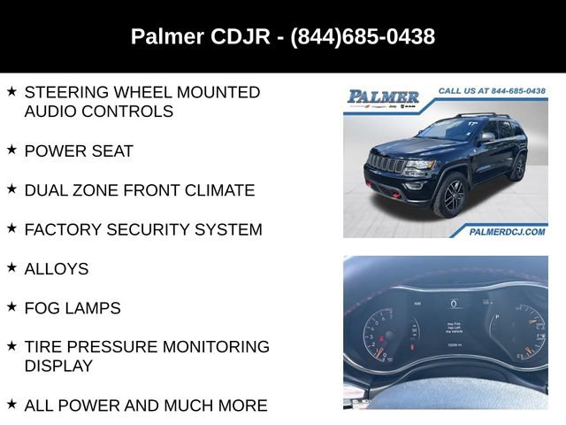 Used 2017 Jeep Grand Cherokee Trailhawk AWD/4WD image 18