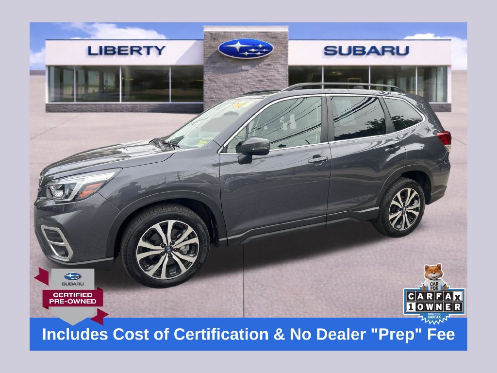 Certified 2021 Subaru Forester Limited