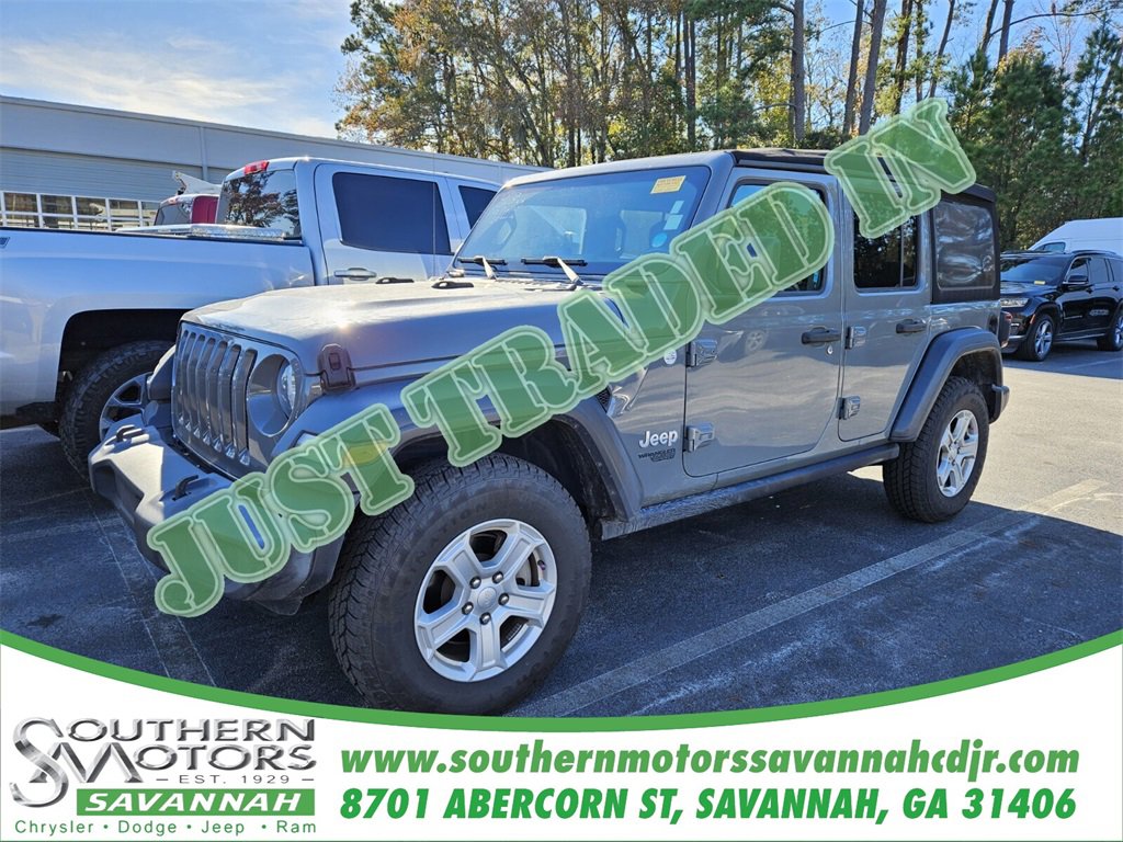 Used 2018 Jeep Wrangler Unlimited Sport S image 1