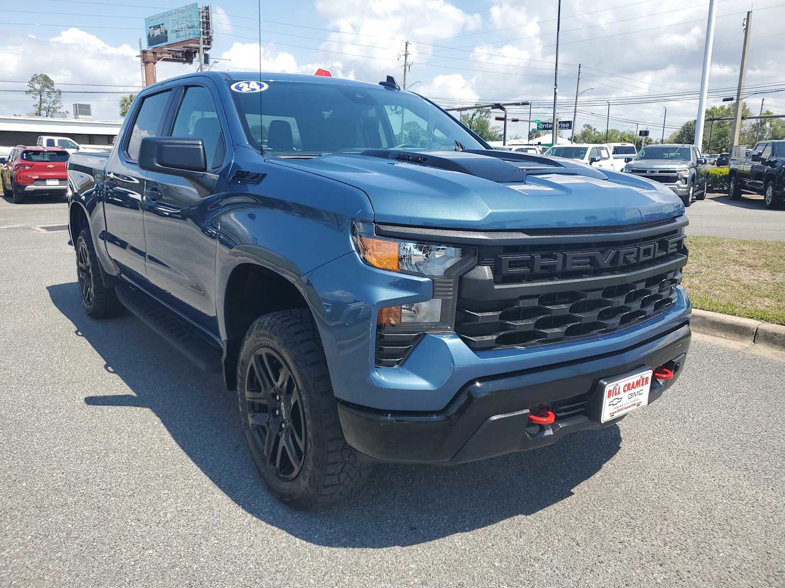 Certified 2024 Chevrolet Silverado 1500 Custom Trail Boss AWD/4WD image 8