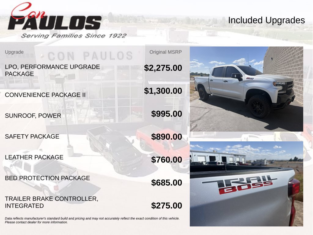 Used 2021 Chevrolet Silverado 1500 LT Trail Boss AWD/4WD image 4