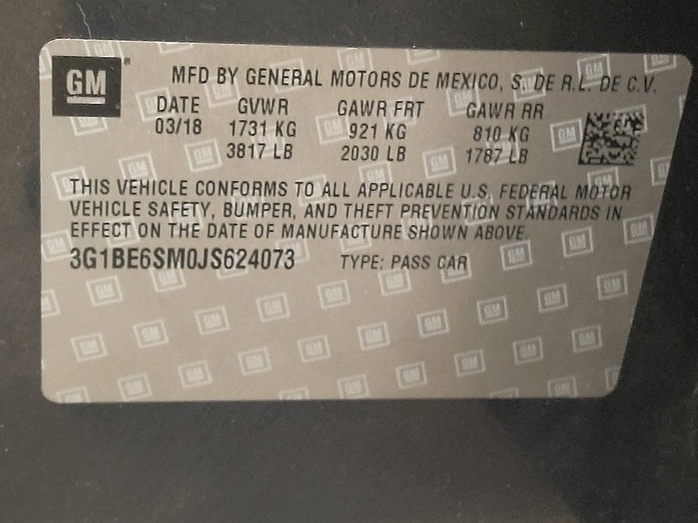 Used 2018 Chevrolet Cruze LT image 33